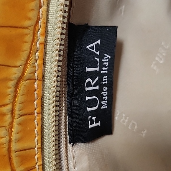 VTG FURLA Y2K  Crocs Soho/ Shoulder Bag - Picture 10 of 16